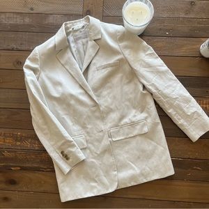 Everlane Oversize Blazer in light grey